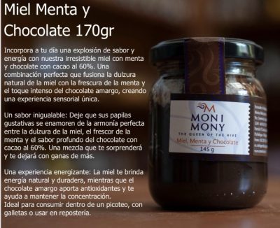Miel cacao menta